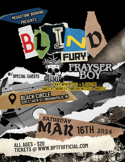 BLIND FURY LIVE @ THE BLACK CIRCLE