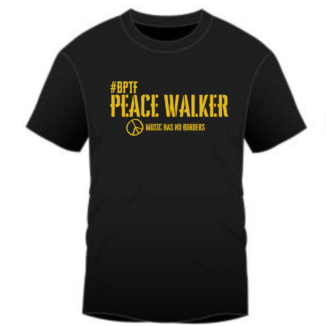 PEACE WALKER - NO BORDERS - GREEN PRINT